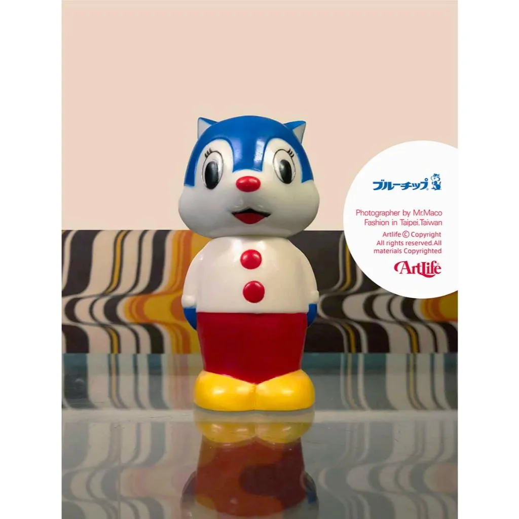 ArtLife @ KJCBiz 2003 BLUECHIP ブルーチップ チップちゃん 貯金箱 BANK 企業物 松鼠