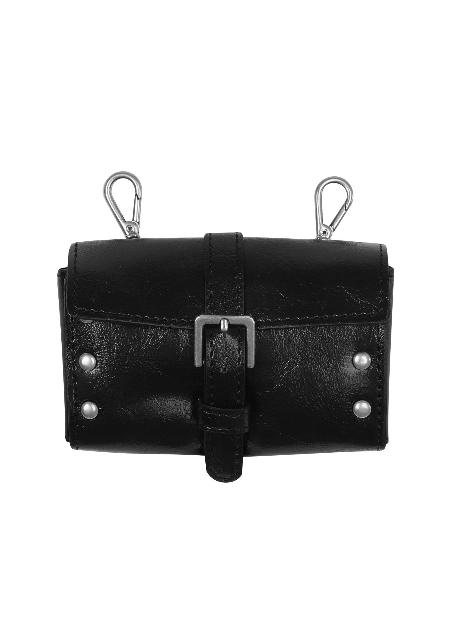 BOHEMSEO STUD KEYRING MINI BAG