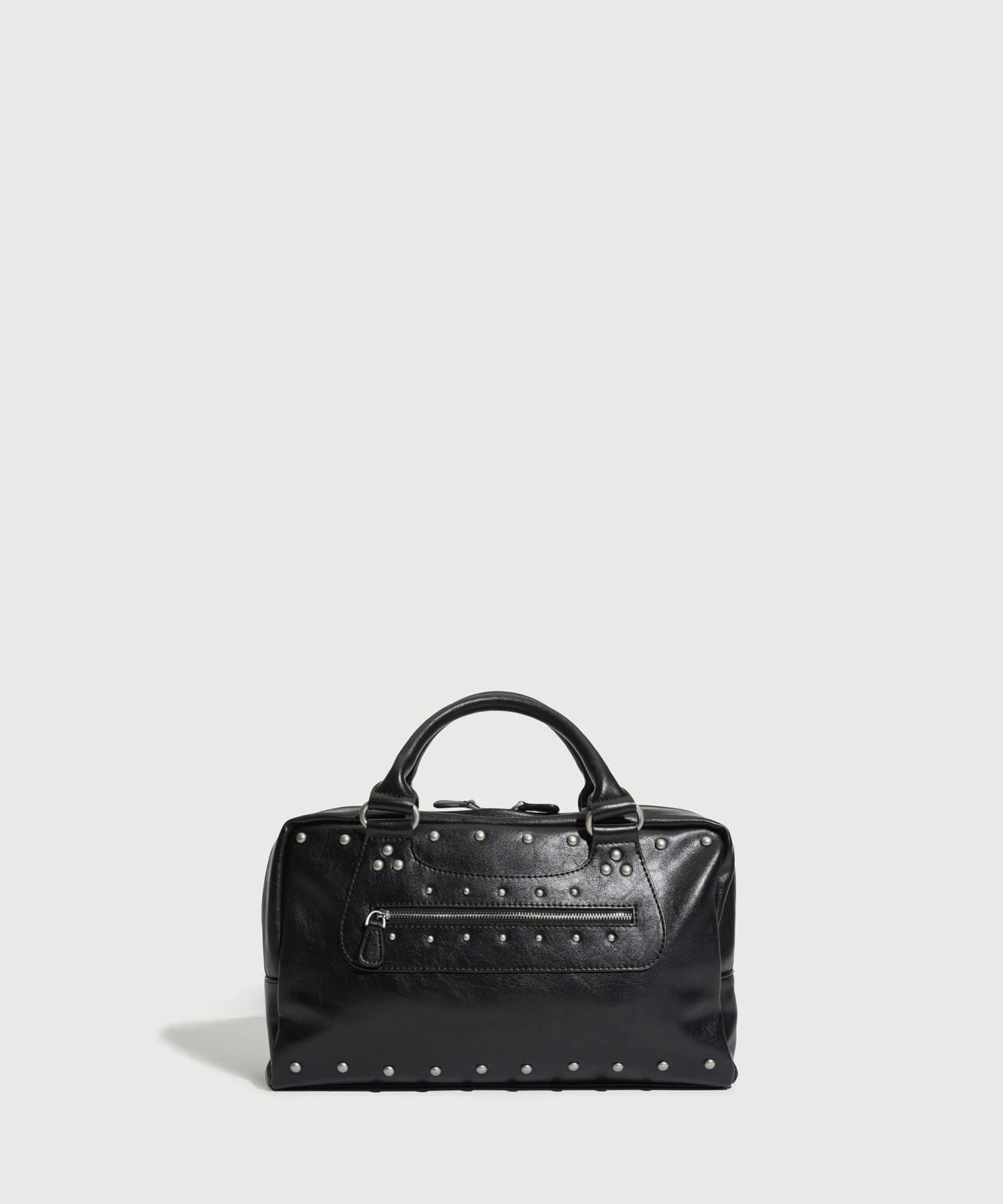 LEFACE Clou Boston Bag, Black