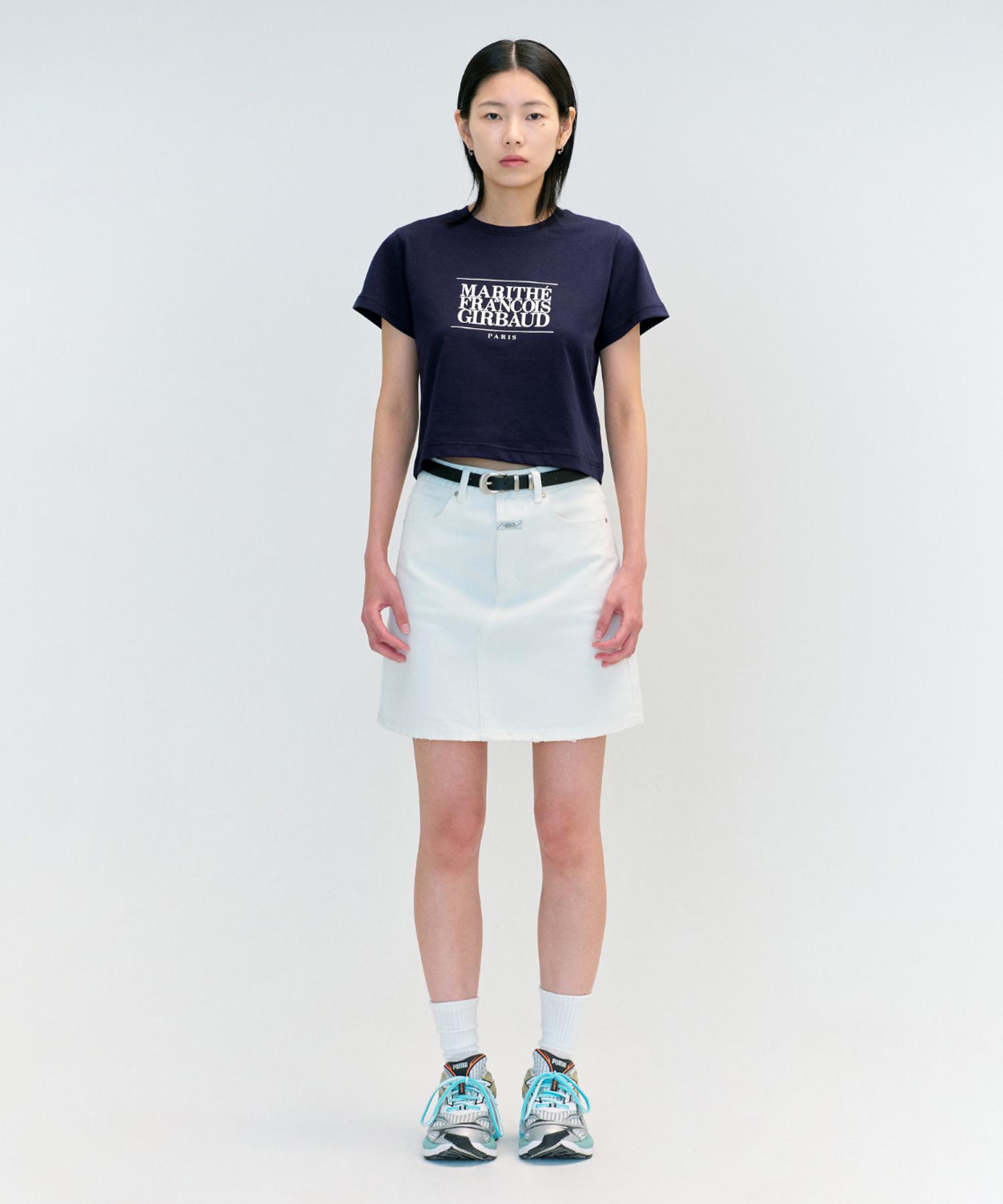 MFG logo短袖深藍
