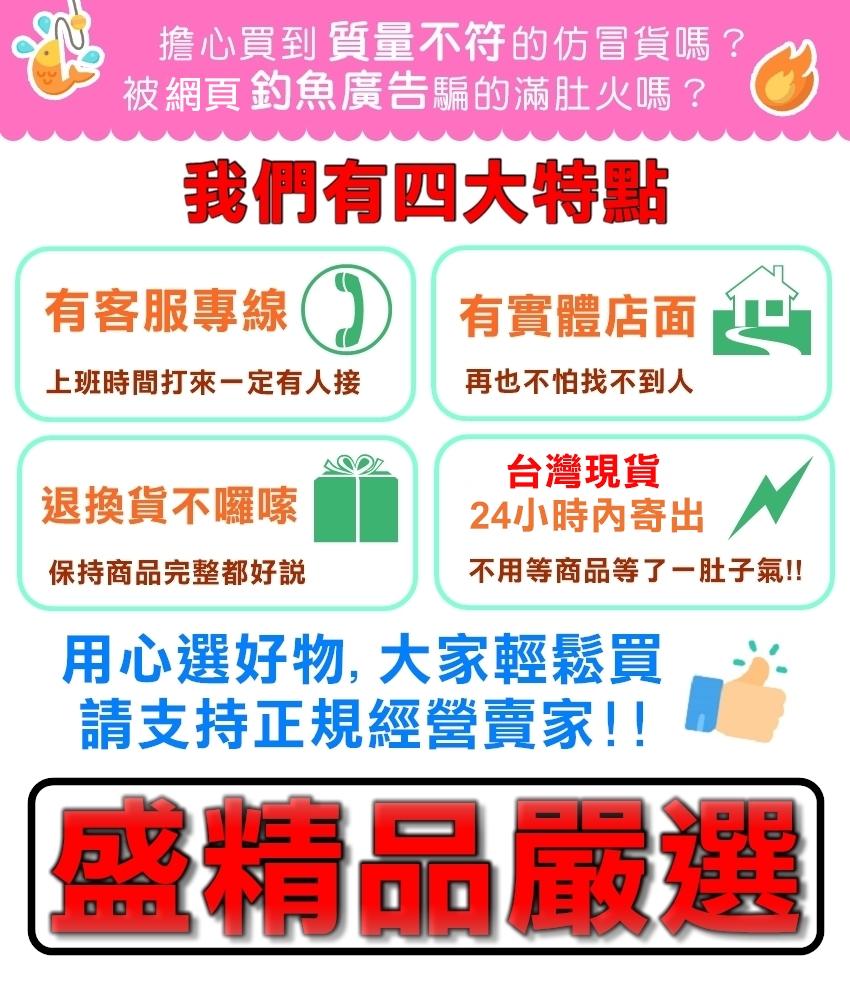 "盛精品嚴選"退貨政策