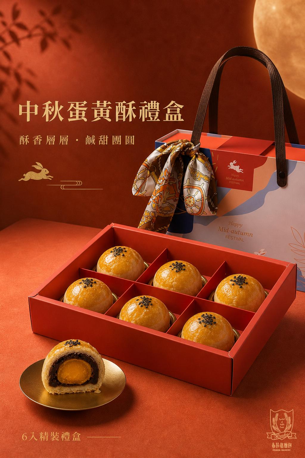 蛋黃酥 (6入)