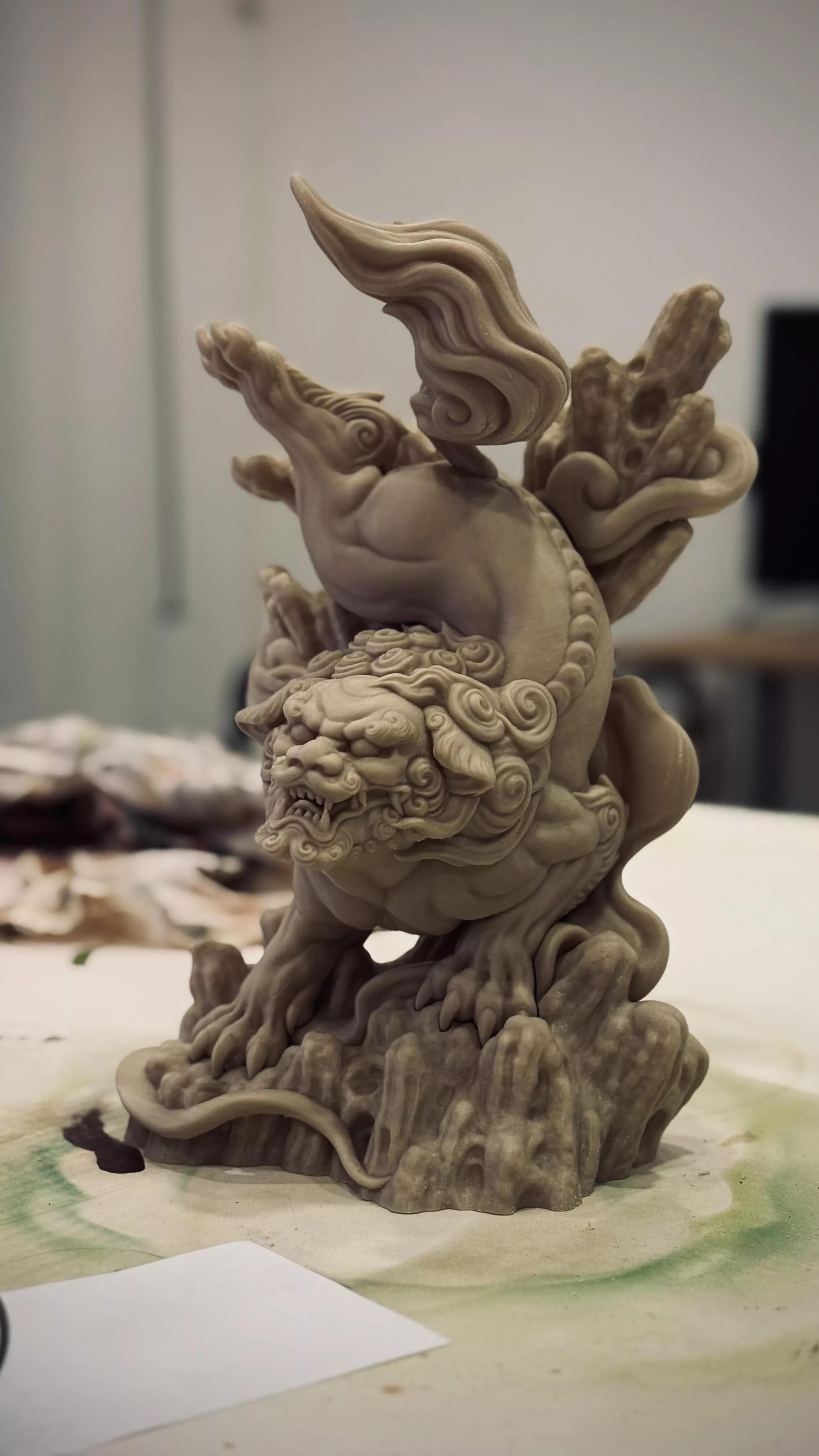 日本 妖怪 石獅子