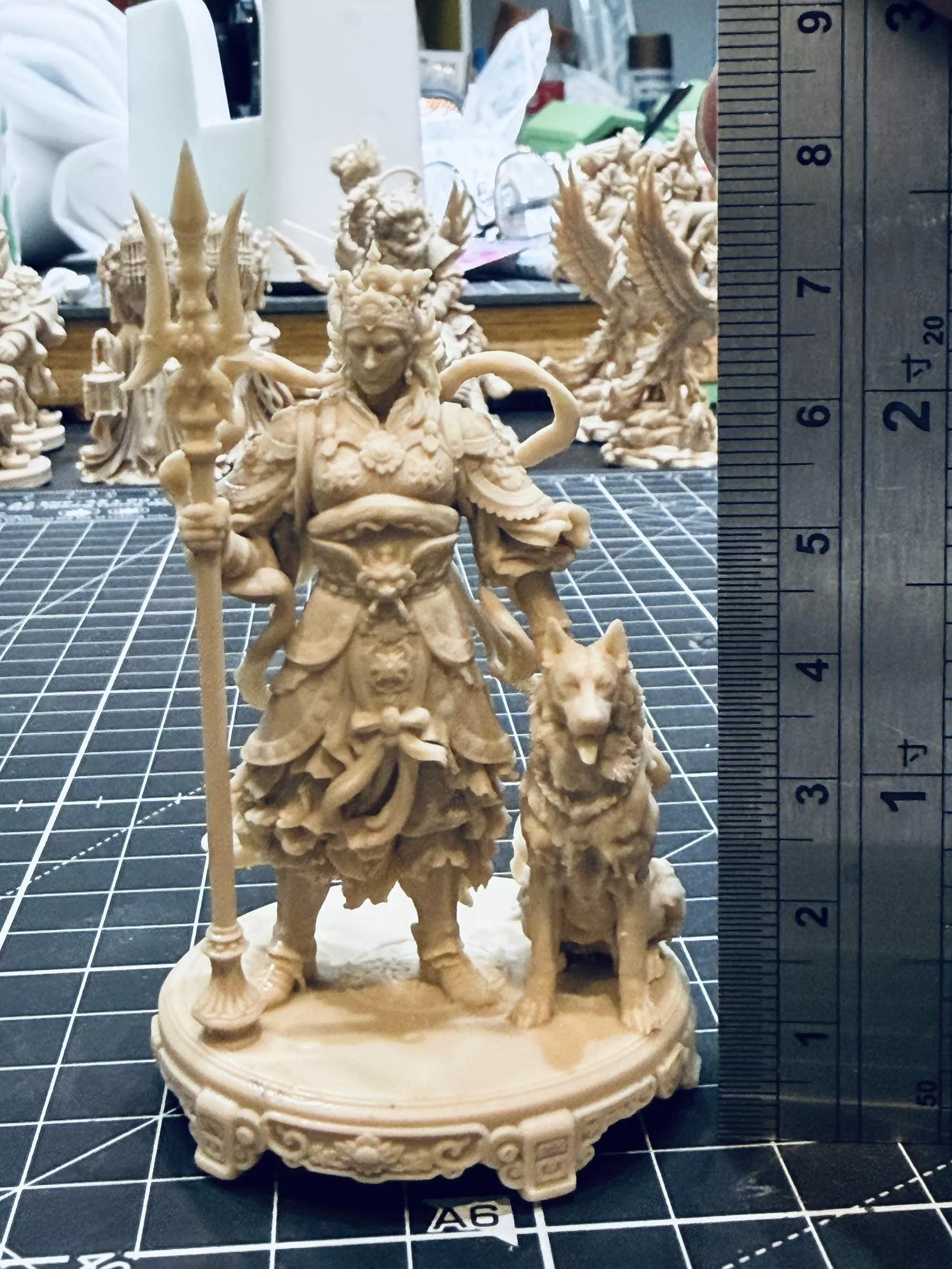 袖珍 二郎神  8CM