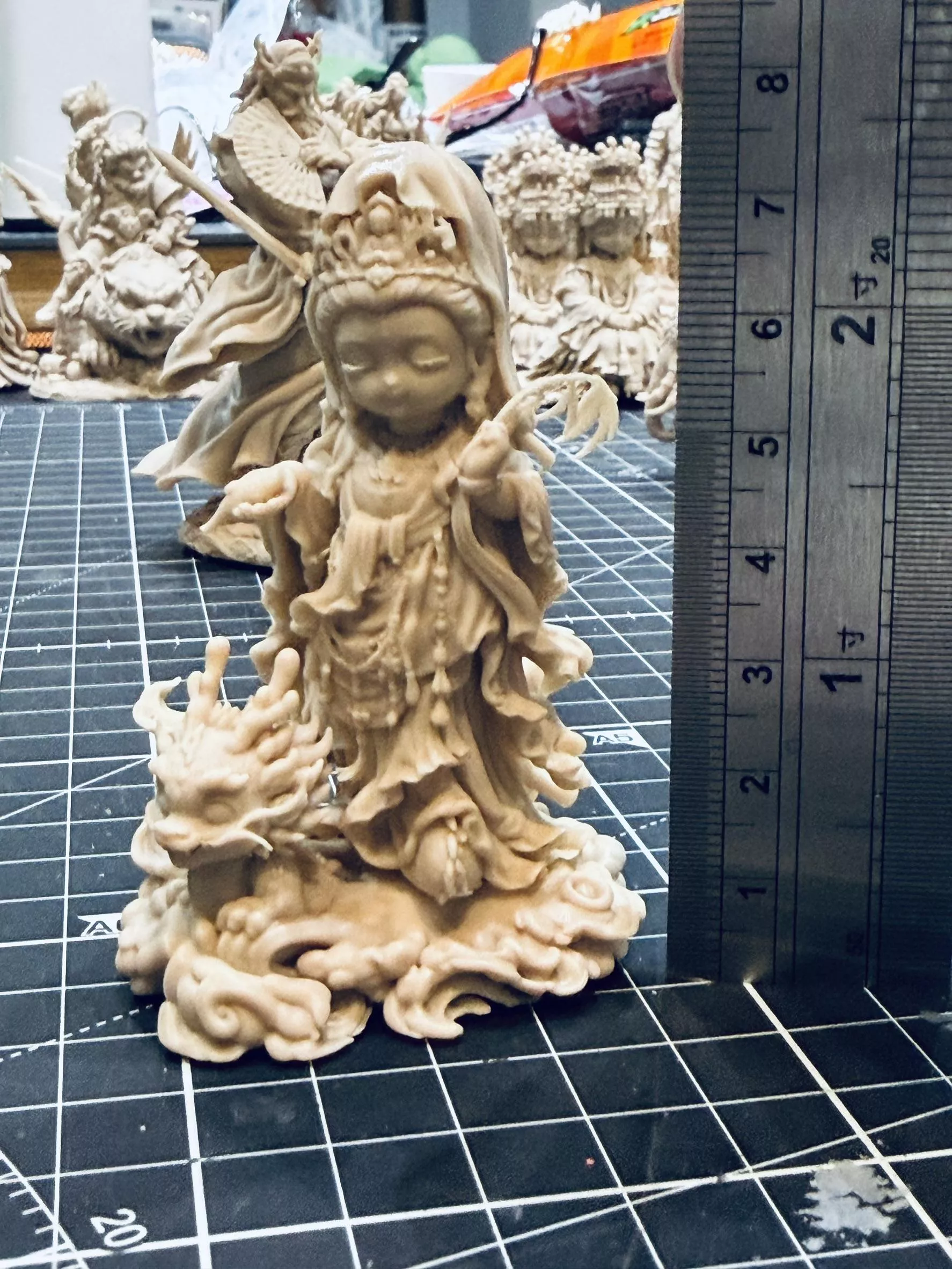 袖珍 觀音 7.5CM