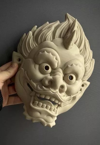 風神 面具 12.5CM 25CM