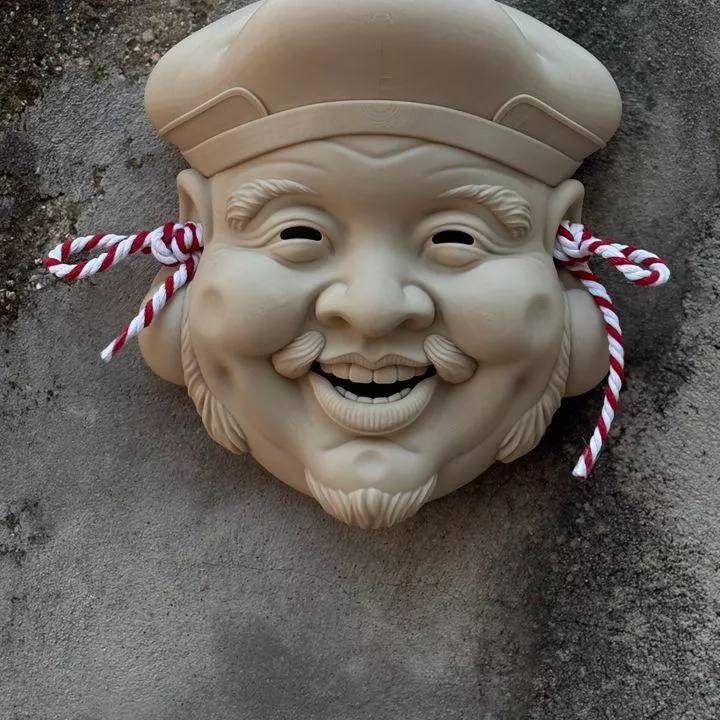 大黑天 面具 12.5CM 25CM