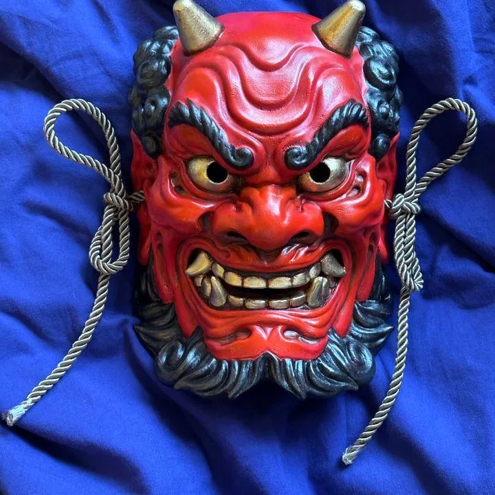 鬼 面具 12.5CM 25CM