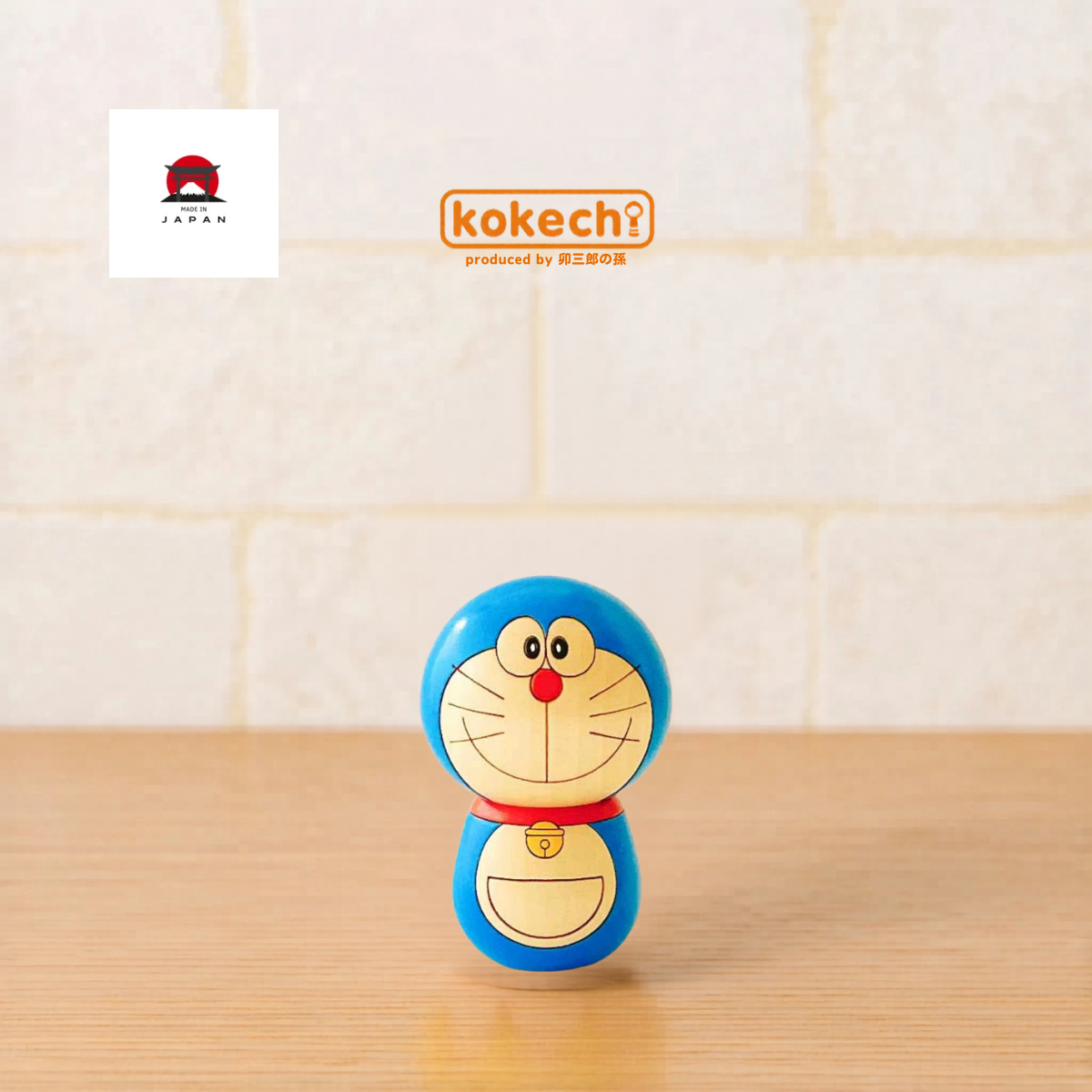 kokechi。 哆啦A夢 手工木作芥子娃娃