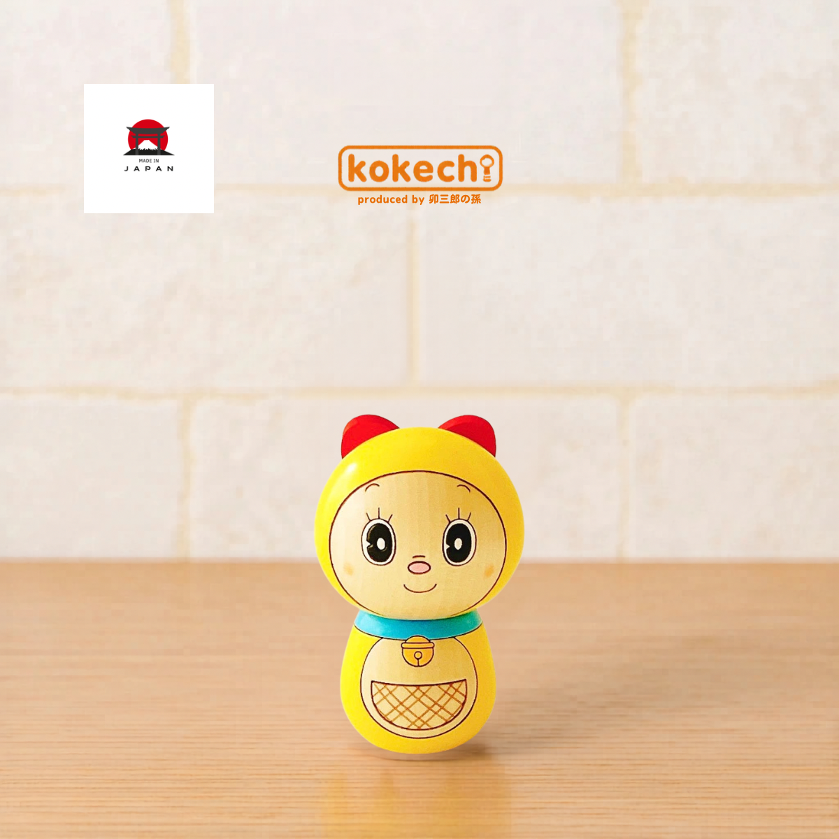 Kokechi。"哆啦A夢系列"哆啦美 手工木作芥子娃娃