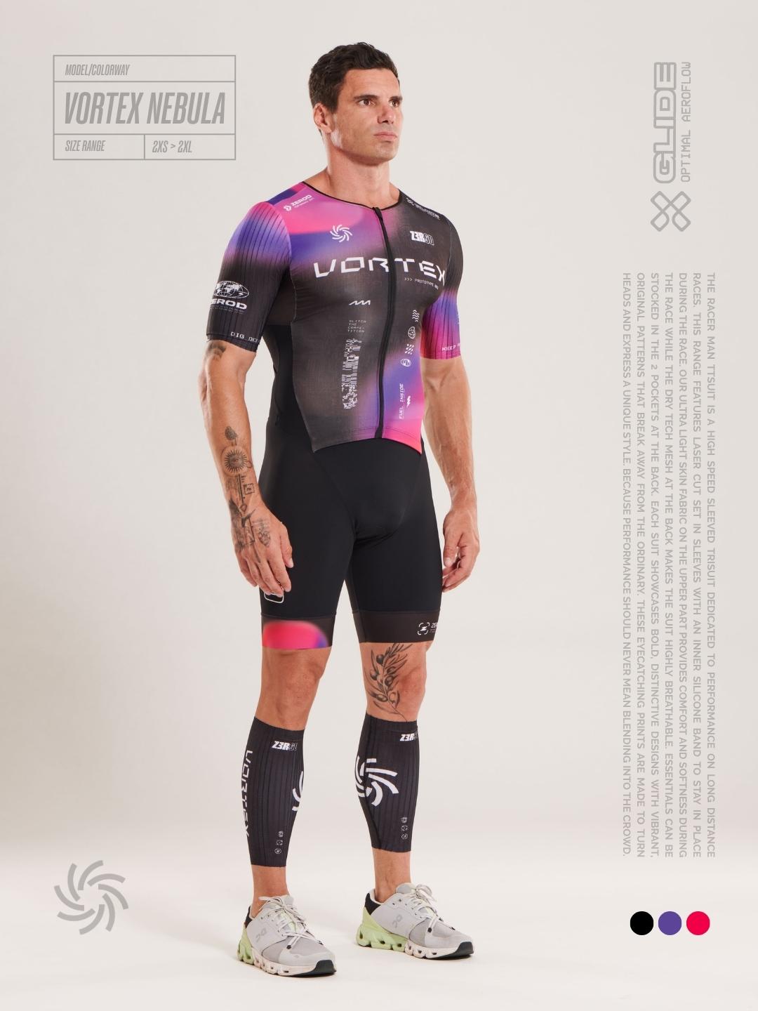 Racer TTSUIT男款有袖三鐵服