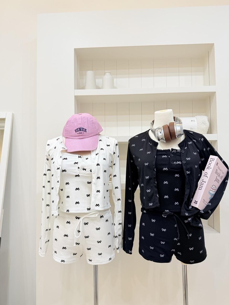🎀🖤超推!!自訂款純慾蝴蝶結三件式套裝🖤🎀