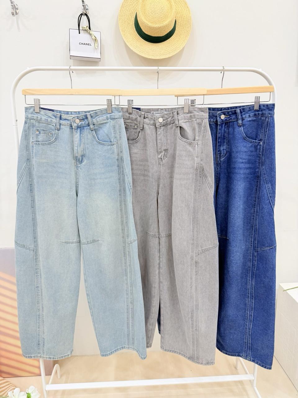 ✨ ((顯瘦神褲)) 一穿秒瘦立體剪裁彎刀牛仔褲 👖