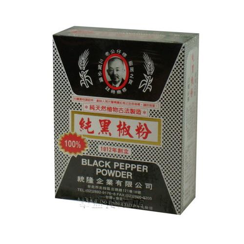 【老公仔標】統隆純黑椒粉(100%)