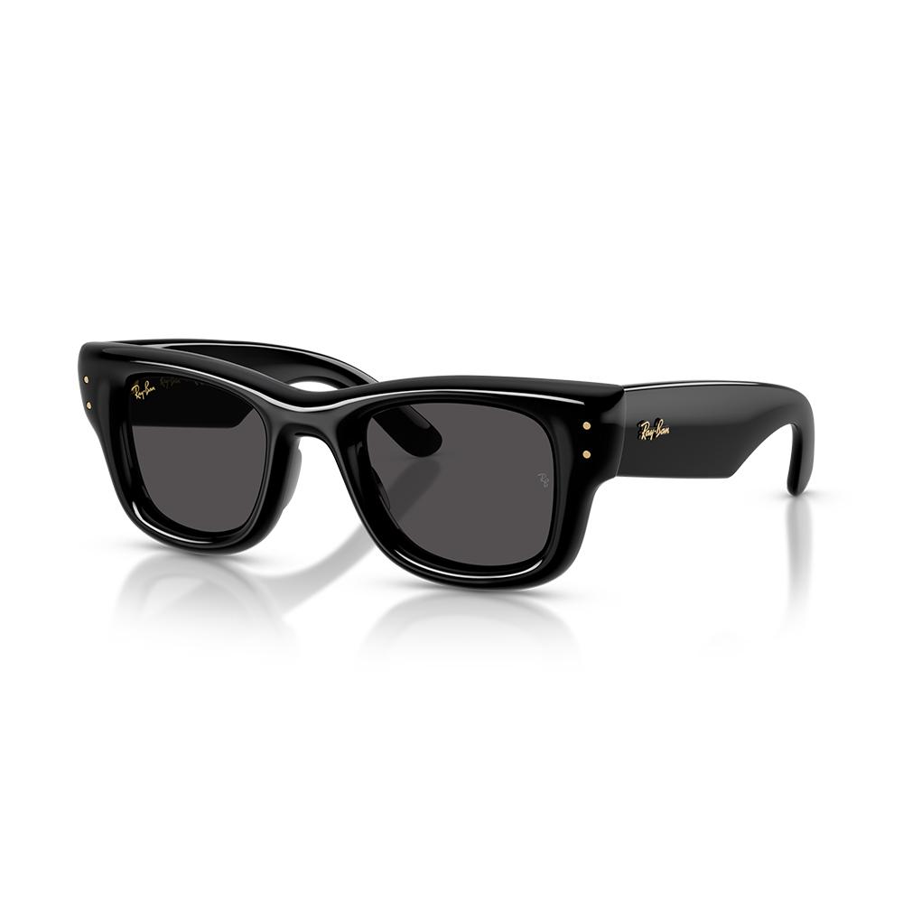 RayBan雷朋｜Jennie同款RB4940 - Wayfarer puffer黑色粗框墨鏡 極黑太陽眼鏡(601/87)
