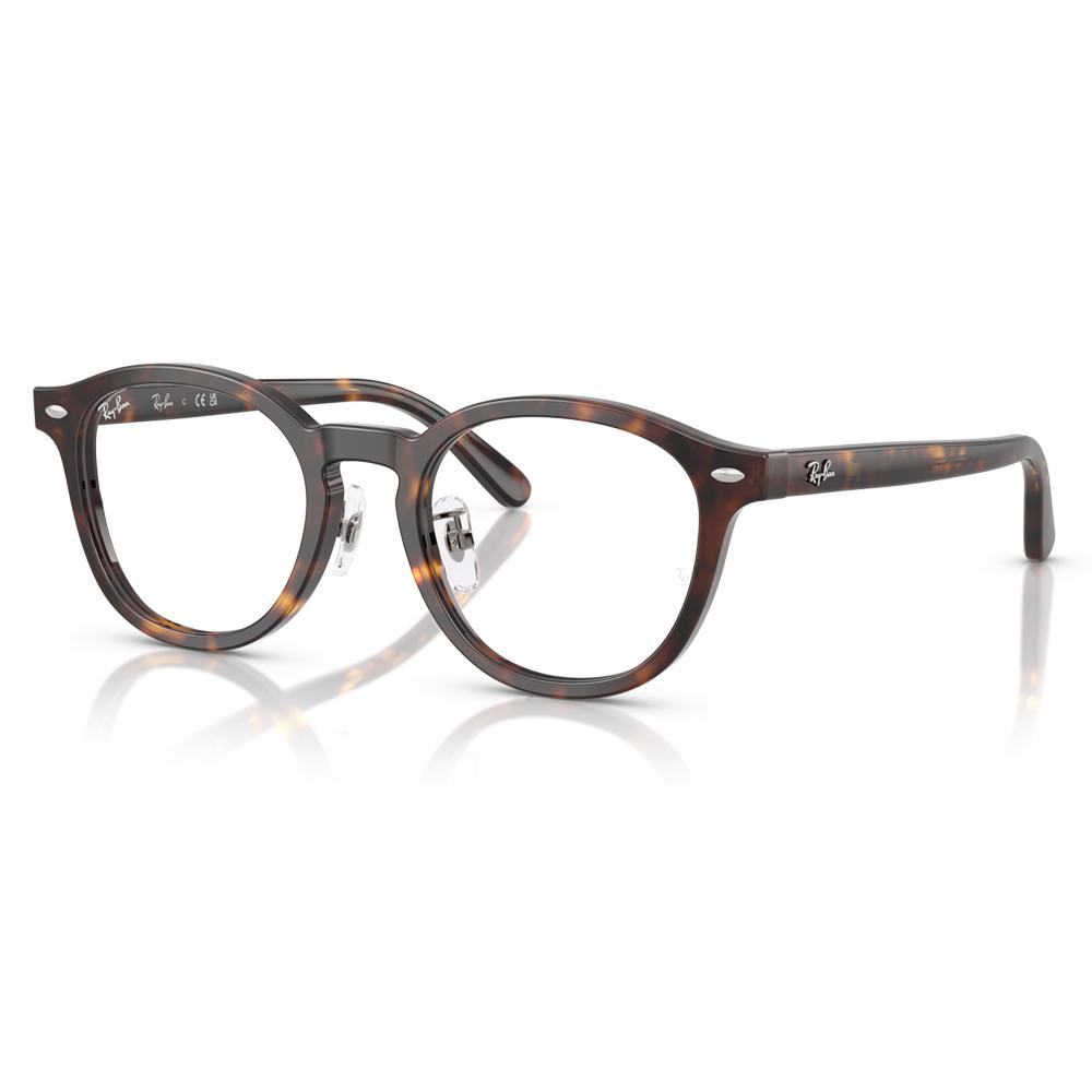 RayBan雷朋｜RX5443D圓形膠框光學眼鏡 復古鏡框(玳瑁色2012)