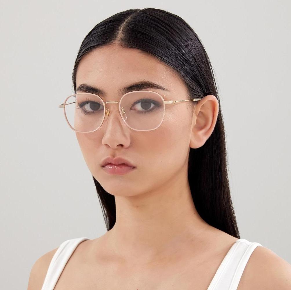 Gucci｜GG1198OA 光學鏡框 金色金屬眼鏡(002)