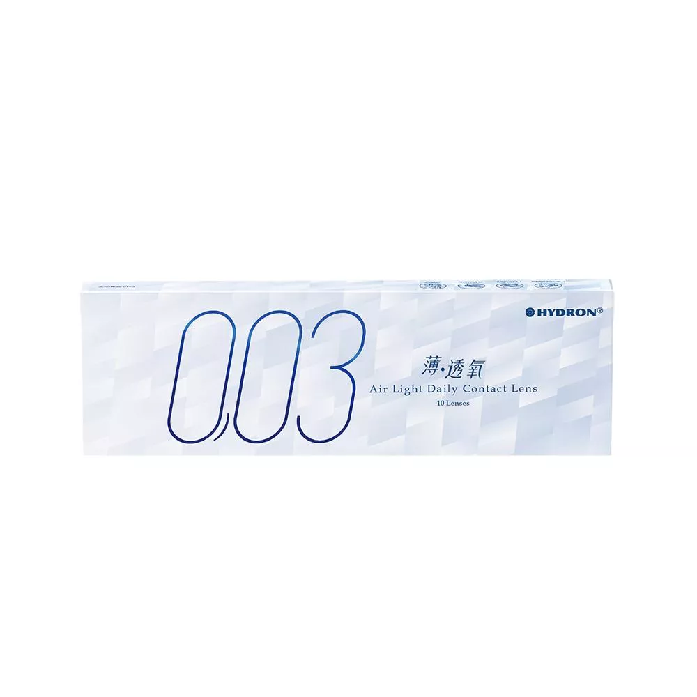 海昌｜零零三 薄 透氧日拋隱形眼鏡(30片裝)
