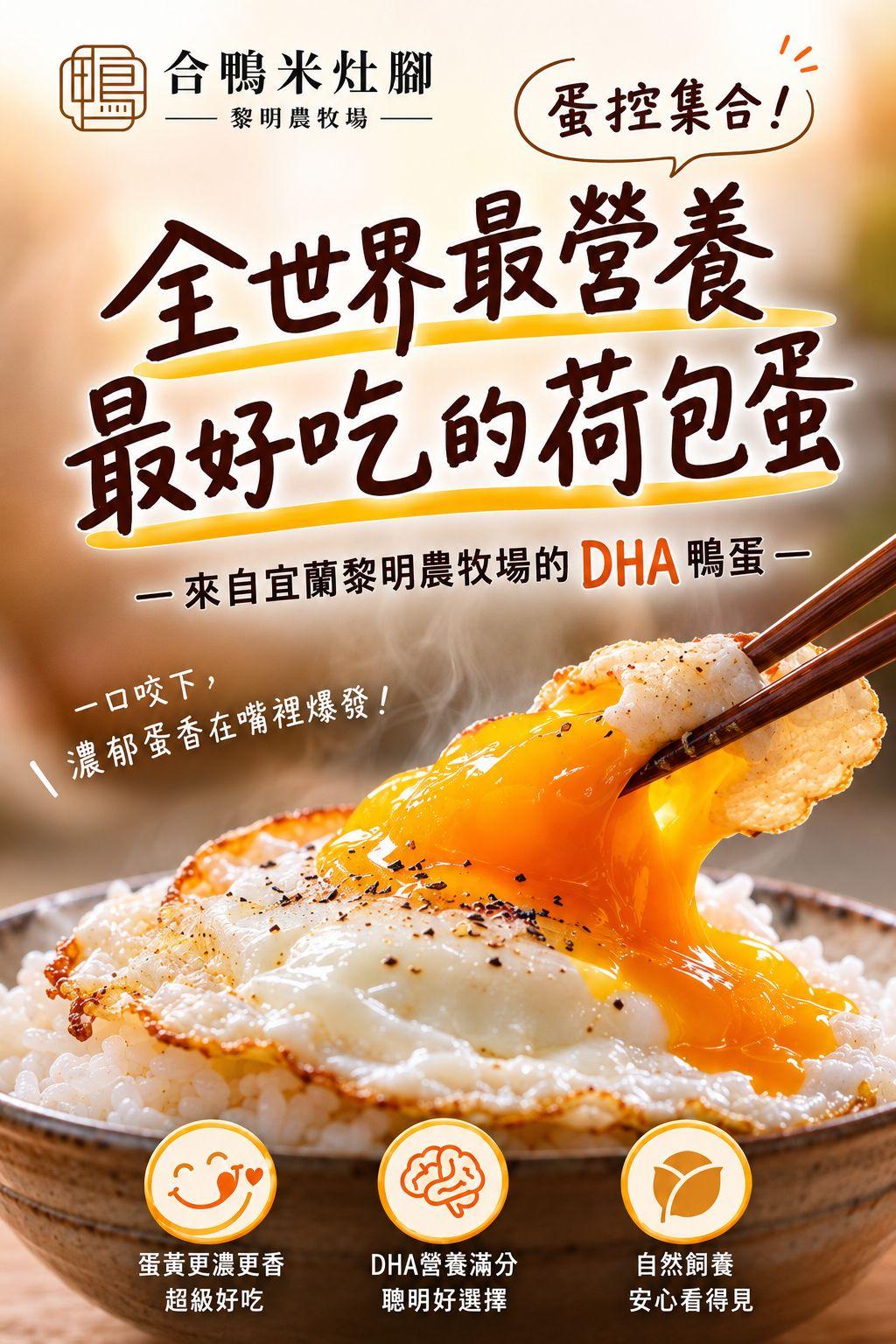 DHA鴨蛋（一盒６顆）