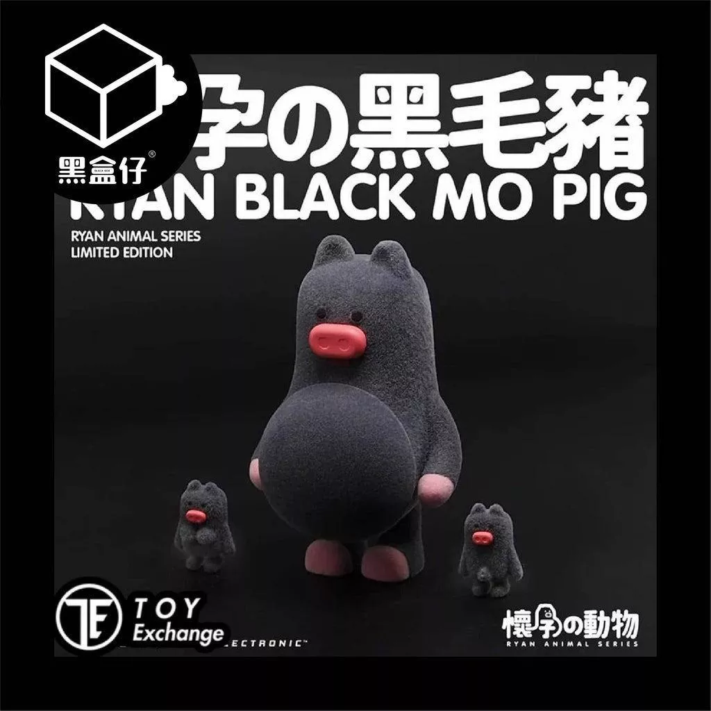 【黑盒仔隱藏版】懷孕的動物-黑毛豬系列(已絕版)