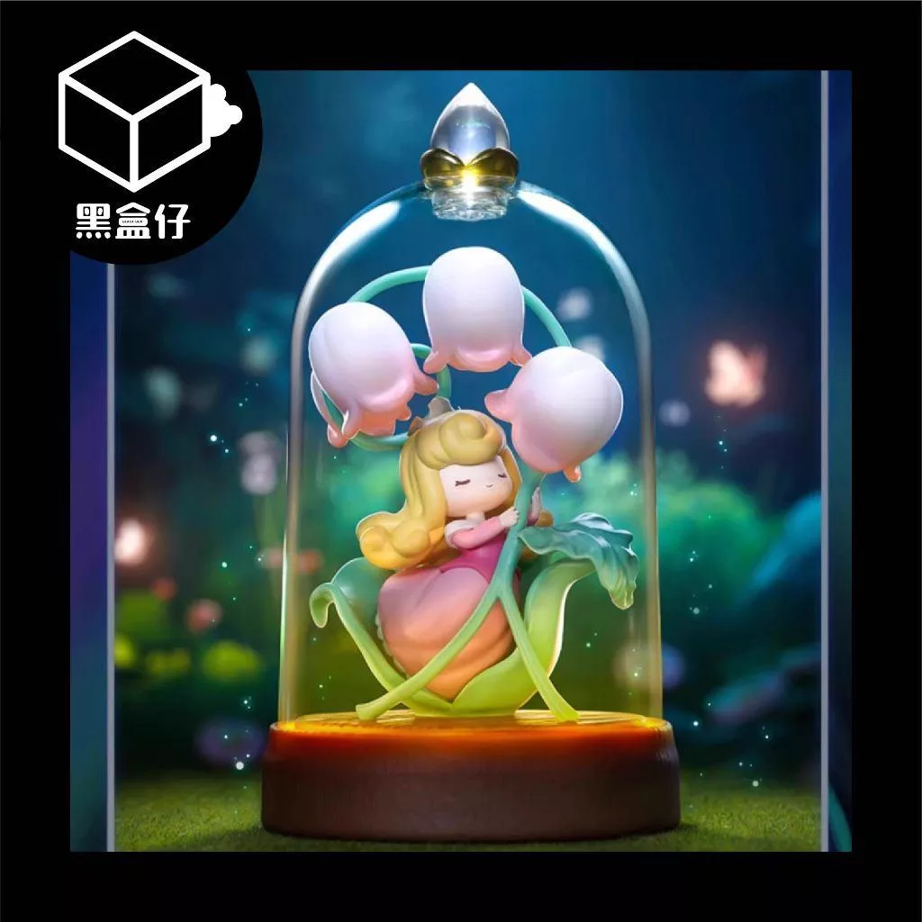 【黑盒仔】DISNEY迪士尼-公主琉璃花影系列(已絕版)