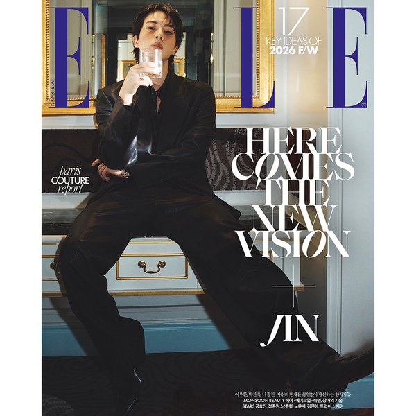 [雜誌] [2026-07-27] ELLE 2026.08 （封面：BTS：JIN / 內容：BTS：JIN 22 頁）