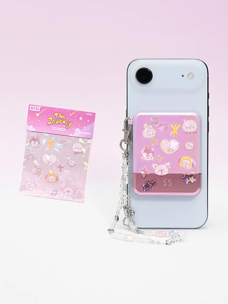 BT21 5K磁吸式行動電源 (The Journey Pink)