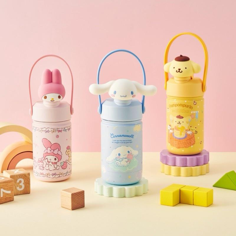 LocknLock × Sanrio 三麗鷗角色立體公仔雙飲口保溫保冷隨行杯 390ml