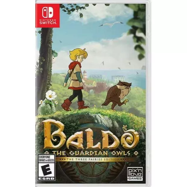 任天堂Switch NS巴爾多貓頭鷹守衛者BALDO動作冒險解謎游中文遊戲