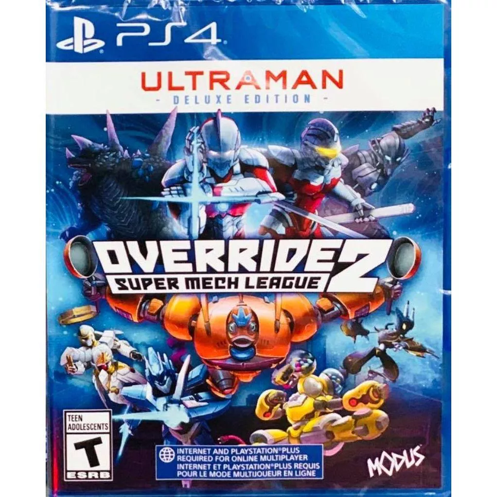 PS4 Override 2 Super Mech League 超級機甲聯盟奧特曼 中文英文