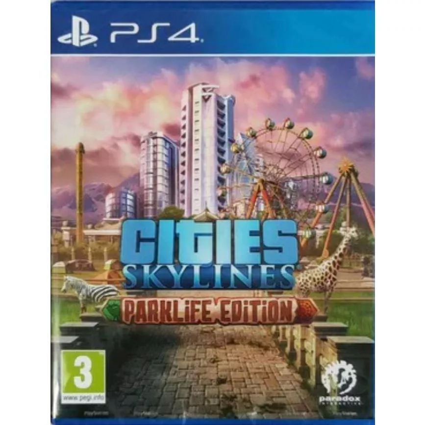 PS4 模擬城市 都市天際線 Cities Skylines 中文英文