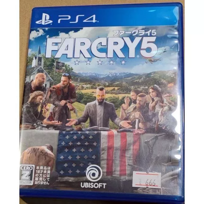 PS4 孤島驚魂5 日版有日文跟英文