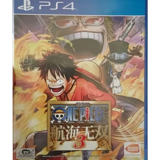 ps4 海賊無雙3 日版日文(中文封面)