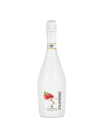 卡瓦蒂娜草莓微甜氣泡酒 Cavatina Premium Strawberry Spumante