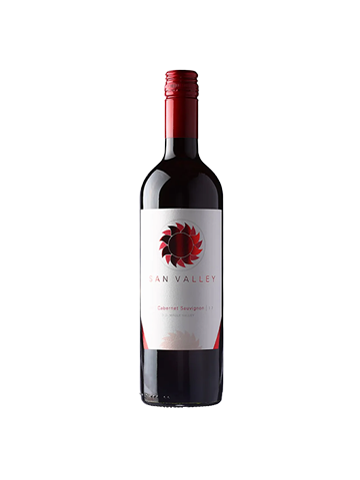 聖瓦利卡貝納特級紅葡萄酒 【12瓶/箱】 San Valley Cabernet Sauvignon