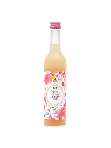 日本 桃姫白桃果泥梅酒