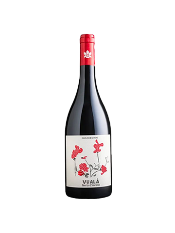 卡索蜜尼尼紅花紅酒 Caruso & Minini VUALÀ NERO D'AVOLA