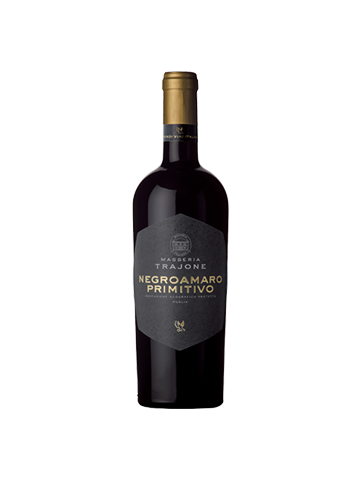 特洛伊黑曼羅普米蒂沃紅葡萄酒 Masseria Trajone Negroamaro Primitivo