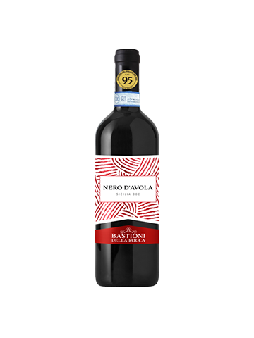西西里巴思堤堡黑達沃拉紅葡萄酒 Bastioni Sicilia Nero d’Avola