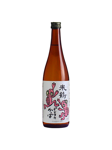 日本 米鶴純米粉紅河童