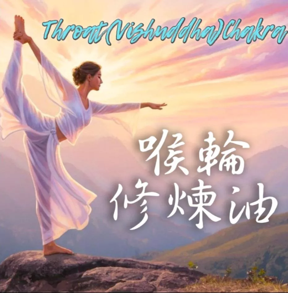 瑜珈瞑想修煉 喉輪精油 Throat (Vishuddha) Chakra
