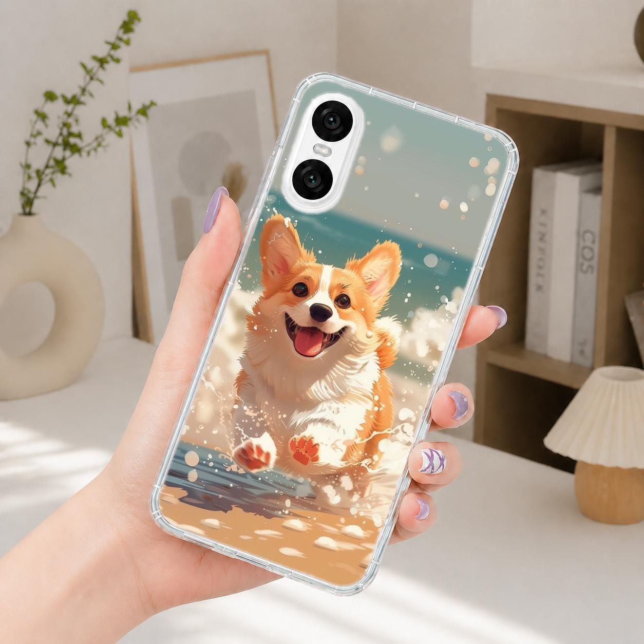 Sony Xperia 10 系列 客製化 手機殼 空壓殼 防摔軟殼 海洋小狗