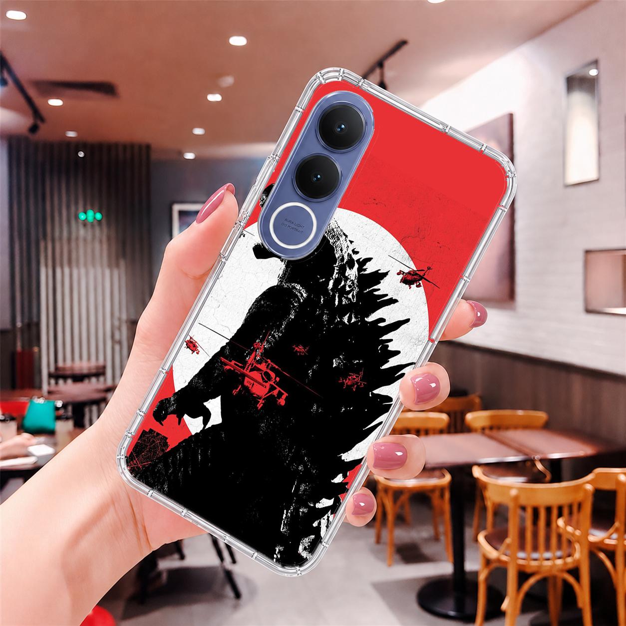 vivo V 系列 客製化 手機殼 空壓殼 防摔軟殼 哥吉拉