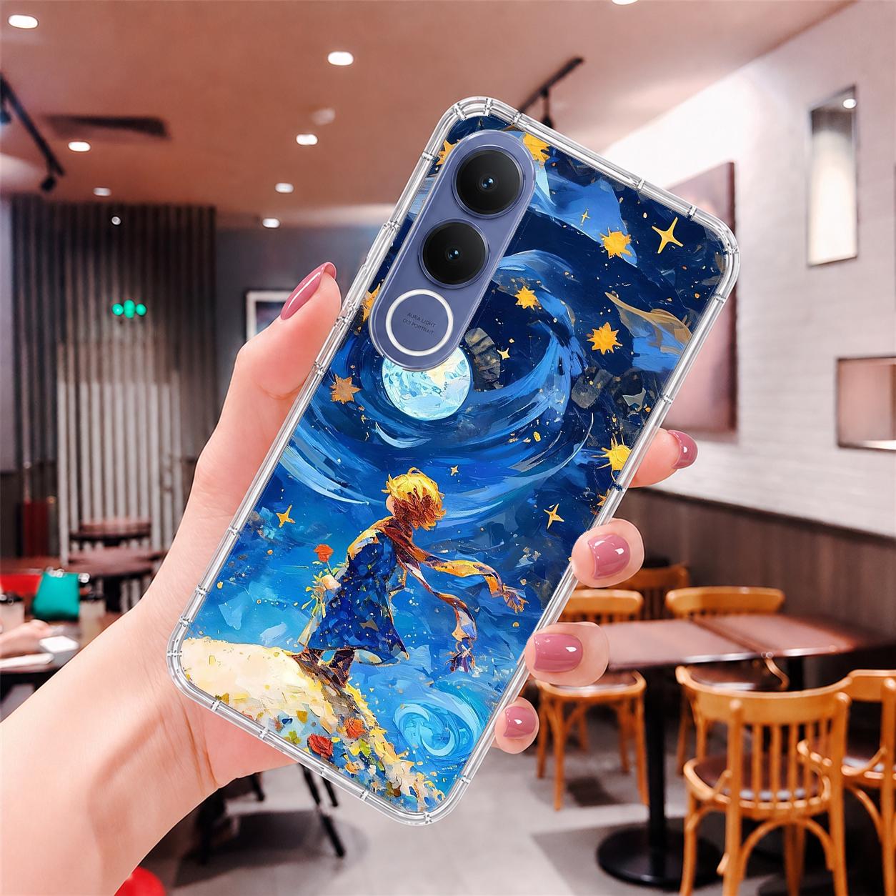 vivo V 系列 客製化 手機殼 空壓殼 防摔軟殼 玫瑰小王子