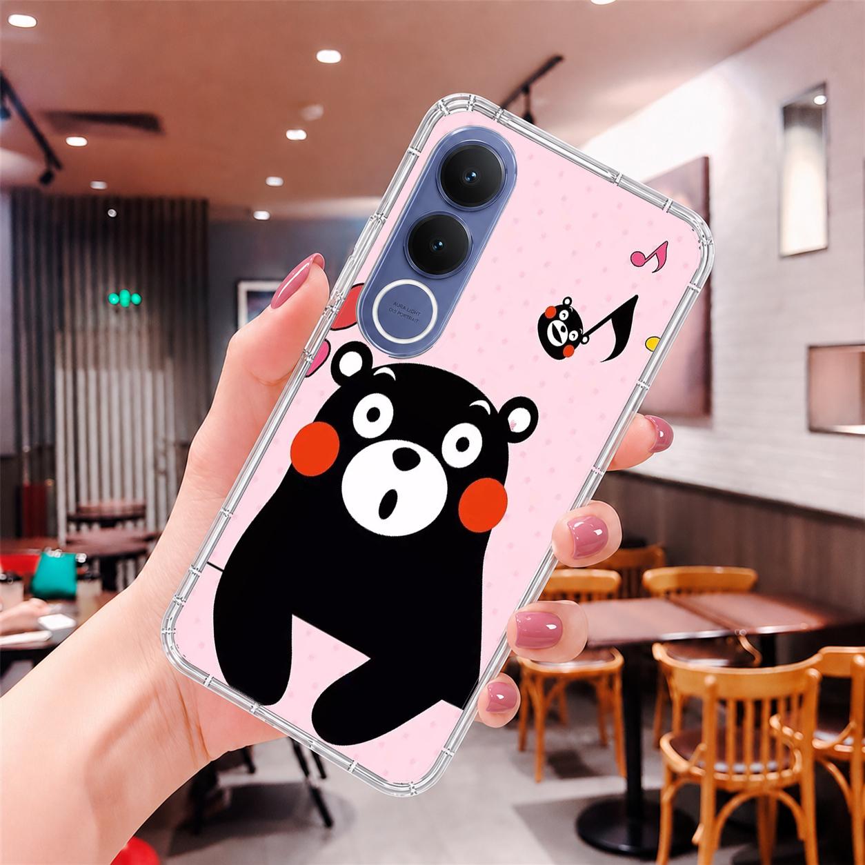 vivo V 系列 客製化 手機殼 空壓殼 防摔軟殼 熊本熊
