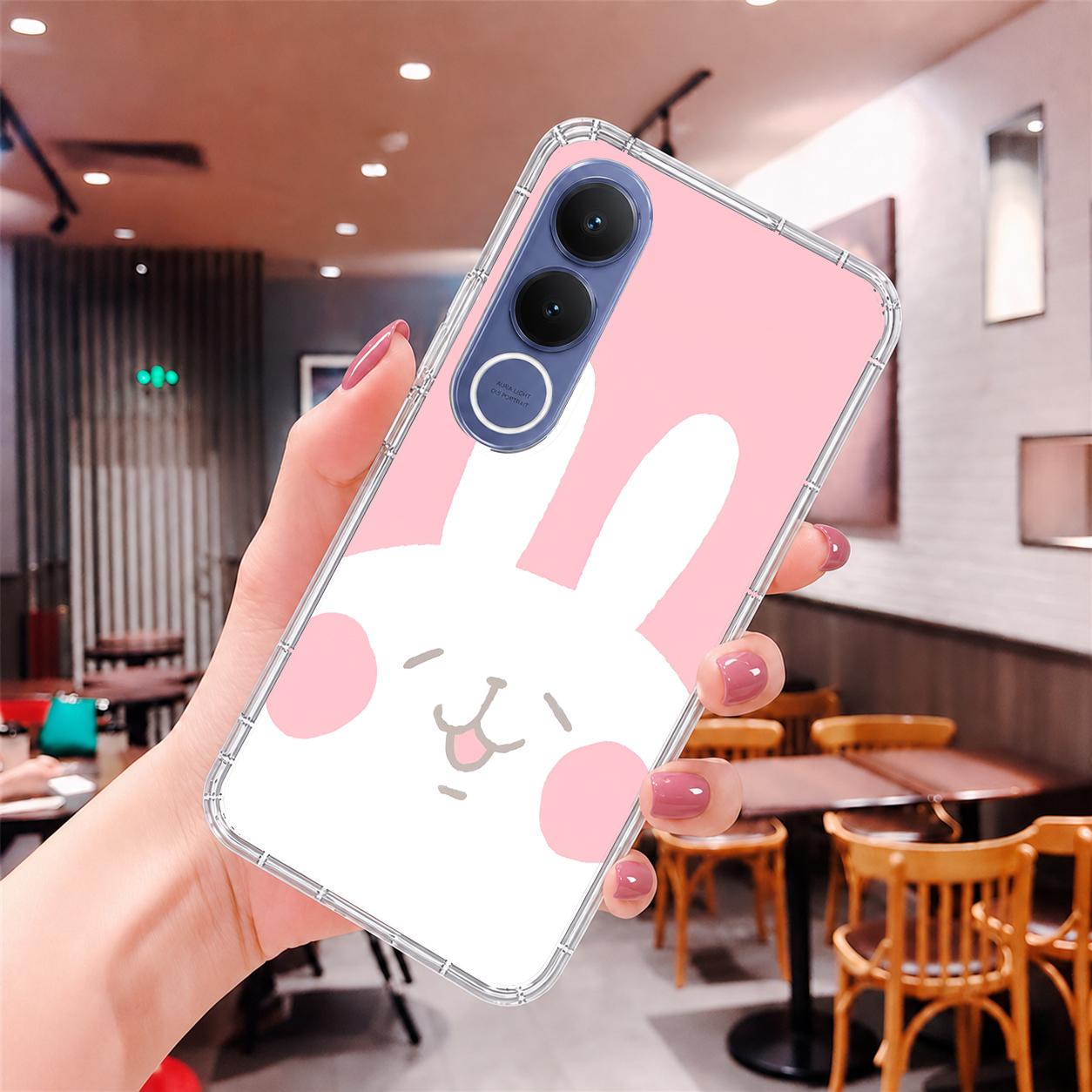 vivo V 系列 客製化 手機殼 空壓殼 防摔軟殼 小白兔