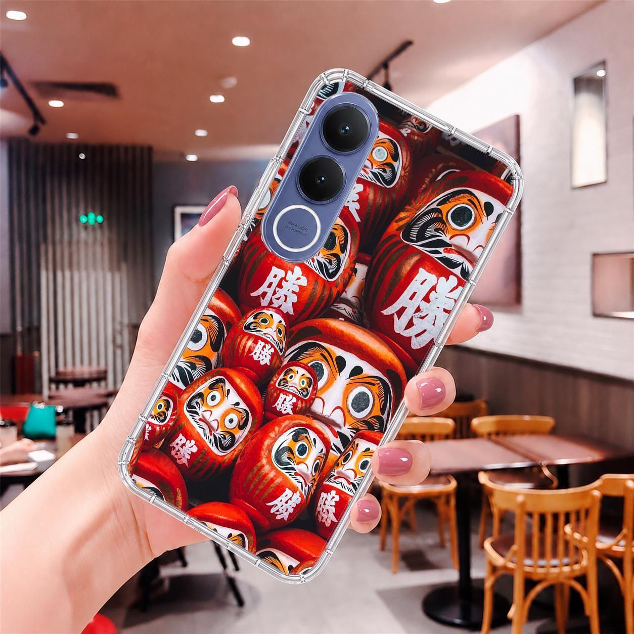 vivo V 系列 客製化 手機殼 空壓殼 防摔軟殼 開運達摩