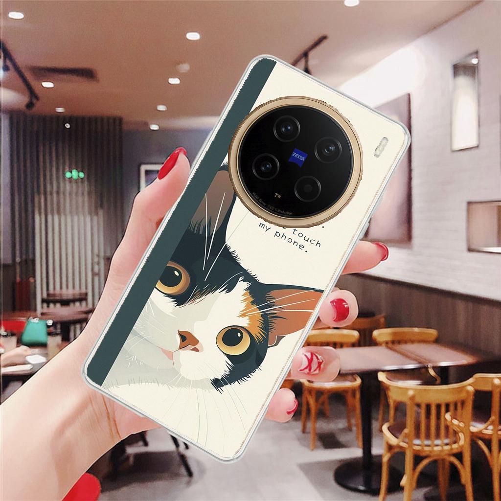 vivo X 系列 客製化 手機殼 空壓殼 防摔軟殼 社恐貓貓