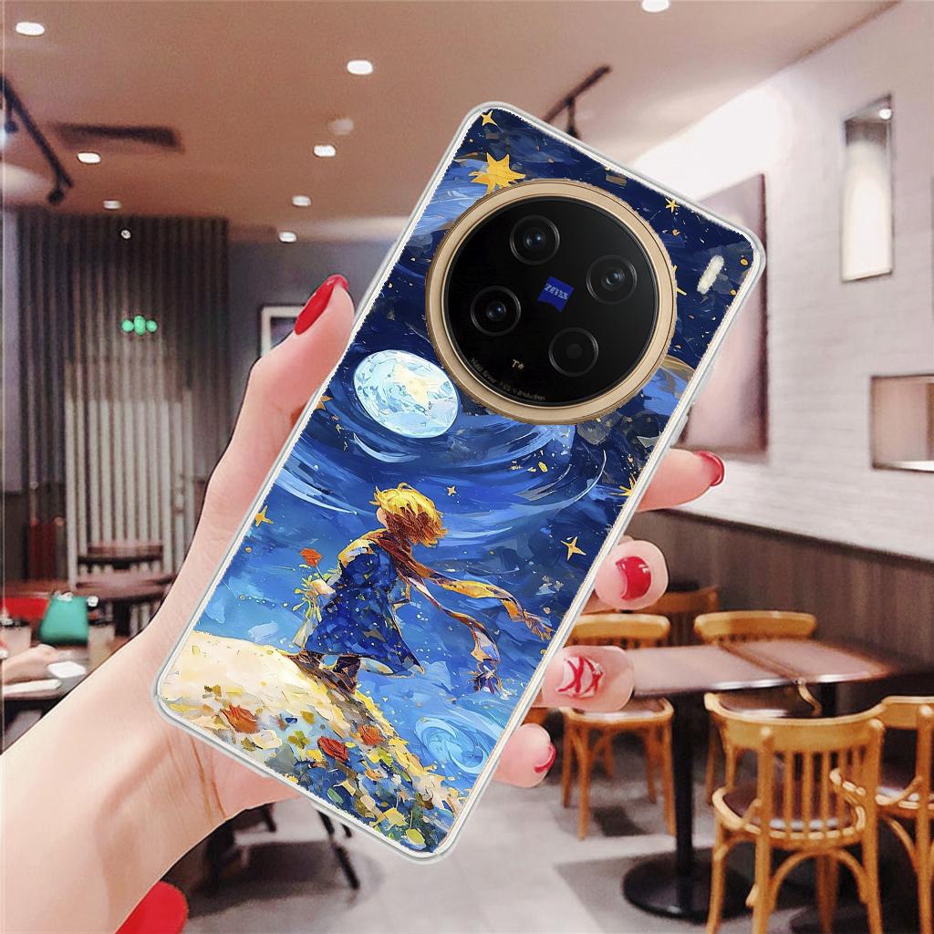 vivo X 系列 客製化 手機殼 空壓殼 防摔軟殼 玫瑰小王子