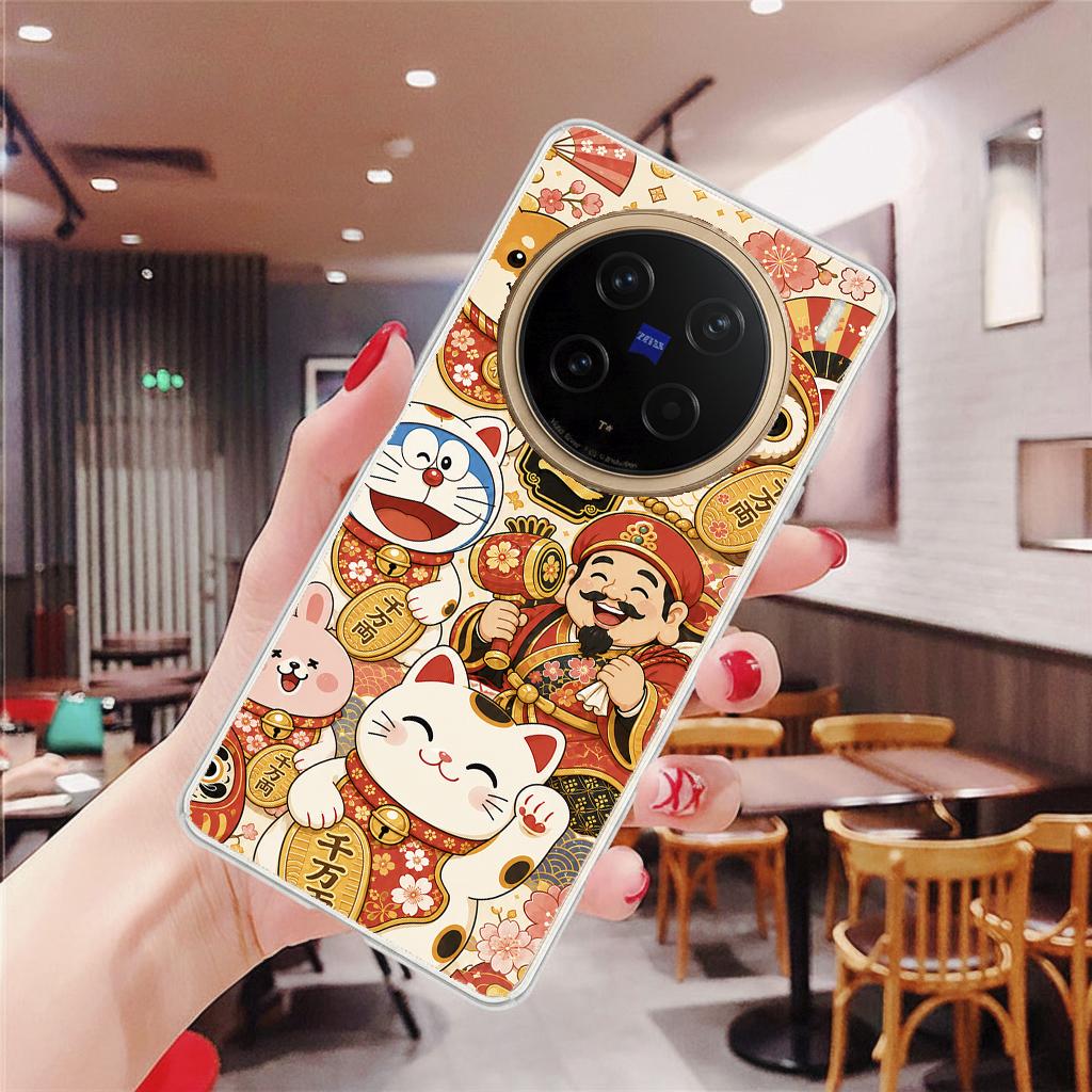 vivo X 系列 客製化 手機殼 空壓殼 防摔軟殼 招財萬兩